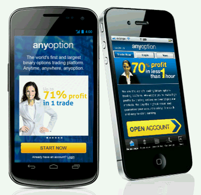 anyoption - Mobile App