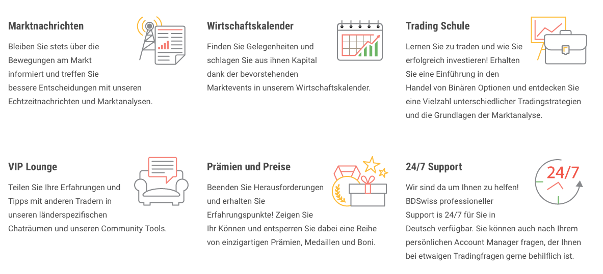 BDSwiss Lernen