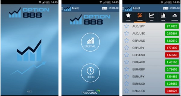 Option888 App im Test