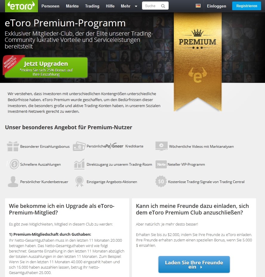 eToro Anmelden