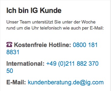 Kunden-Support überzeugt mit guter Erreichbarkeit