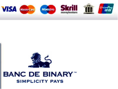 Startseite von Banc de Binary