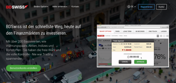 Auch bei BDSwiss kann man mit der Paysafecard einzahlen