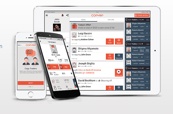 Leistungsstarke Apps bei Copyop