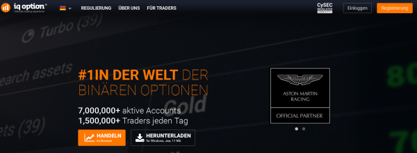 Ein gutes Demokonto bei IQ Option