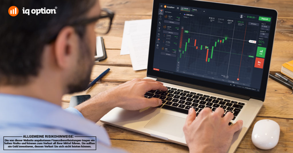 Der mehrfach ausgezeichnete Testsieger IQ Option.