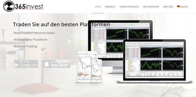 365invest Handelsplattform